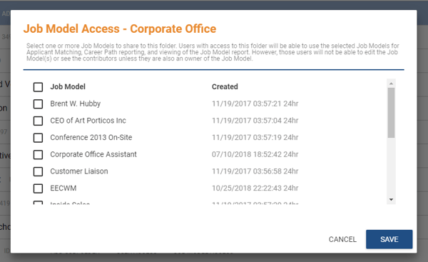 JobModelAccessmodal